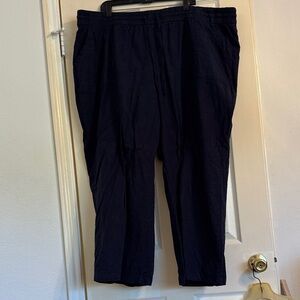 Lane Bryant Women’s linen blend Pants